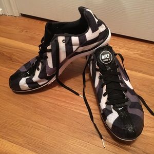 Mens Nike distance running track shoes